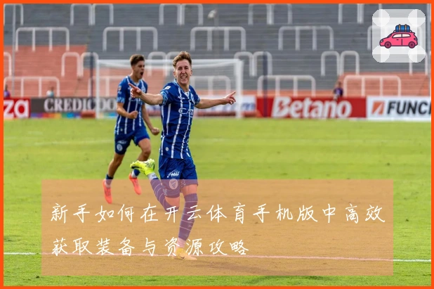 新手如何在开云体育手机版中高效获取装备与资源攻略